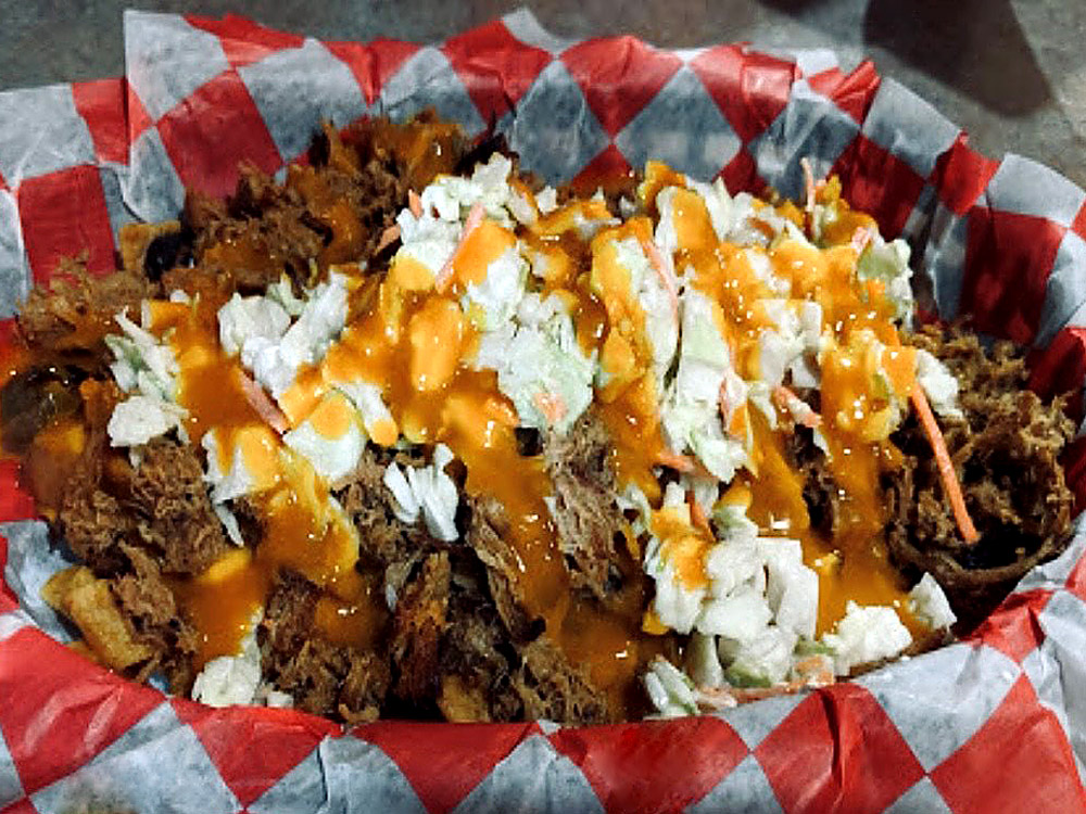 Carolina Pulled Pork Nachos